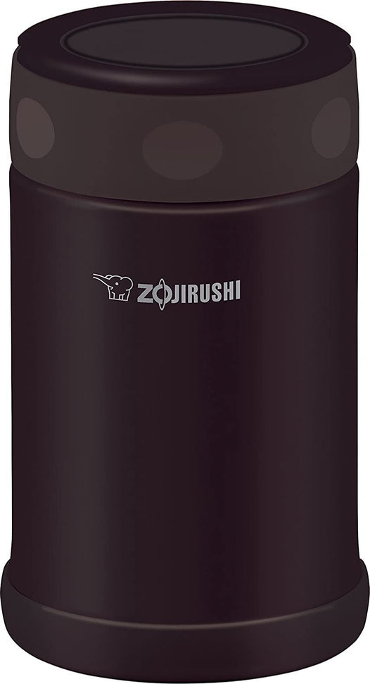Zojirushi - 0.5 L Stainless Dark Brown Steel Food Jar - SW-EAE50-TD