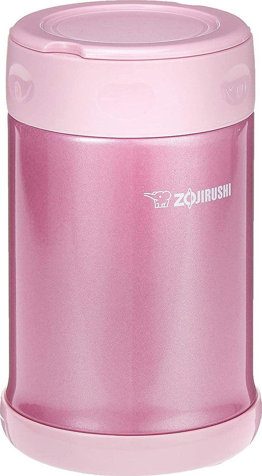 Zojirushi - 0.5 L Stainless Steel Shiny Pink Food Jar - SW-EAE50-PS