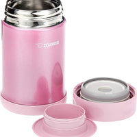 Zojirushi - 0.5 L Stainless Steel Shiny Pink Food Jar - SW-EAE50-PS