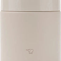Zojirushi - 0.52 L Beige Stainless Steel Food Jar - SW-KA52CM
