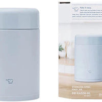 Zojirushi - 0.52 L Ice Gray Stainless Steel Food Jar - SW-KA52HHL