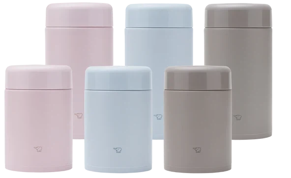 Zojirushi - 0.52 L Medium Gray Stainless Steel Food Jar - SW-KA52HHM