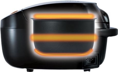 Zojirushi - 0.54 L Microcomputer Rice Cooker & Warmer with LCD Control Panel - NS-BAC05