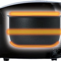 Zojirushi - 0.54 L Microcomputer Rice Cooker & Warmer with LCD Control Panel - NS-BAC05