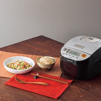 Zojirushi - 0.54 L Microcomputer Rice Cooker & Warmer with LCD Control Panel - NS-BAC05