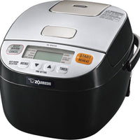 Zojirushi - 0.54 L Microcomputer Rice Cooker & Warmer with LCD Control Panel - NS-BAC05