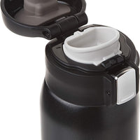 Zojirushi - 0.6 L Matte Black Stainless Steel Mug - SM-SHE60-BZ