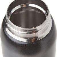 Zojirushi - 0.6 L Matte Black Stainless Steel Mug - SM-SHE60-BZ