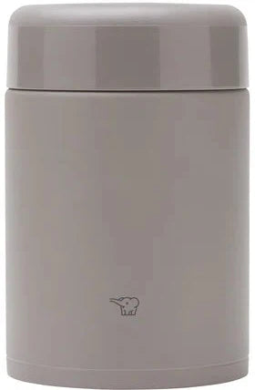 Zojirushi - 0.75 L Medium Gray Stainless Steel Food Jar - SW-KA75HHM