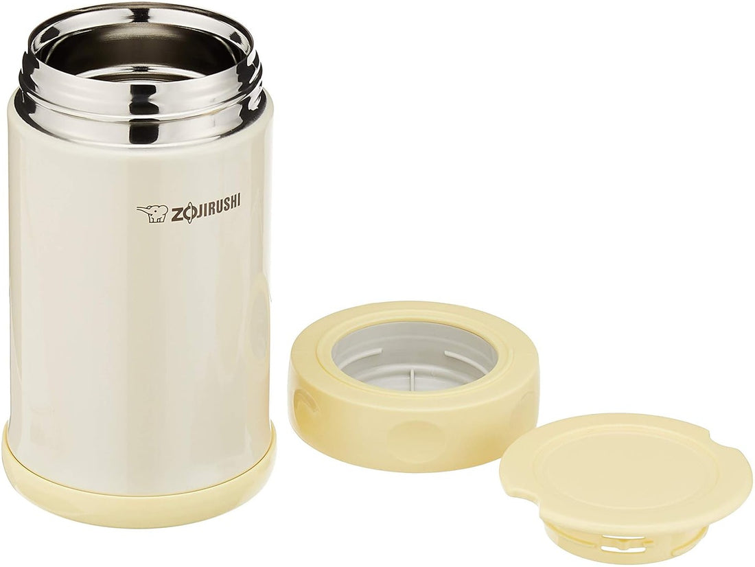 Zojirushi - 0.75 L Pearl Yellow Stainless Steel Food Jar - SW-FBE75YP
