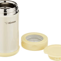 Zojirushi - 0.75 L Pearl Yellow Stainless Steel Food Jar - SW-FBE75YP