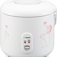 Zojirushi - 1 L / 5.5 Cup Automatic White Rice Cooker & Warmer - NS-RPC10FJ