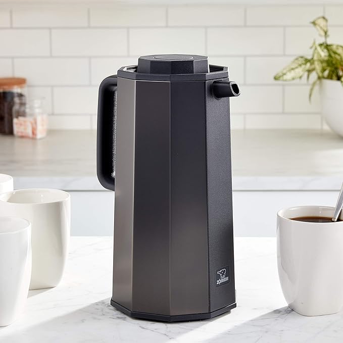 Zojirushi - 1 L Black Glass Vacuum Carafe - AH-EAE10BA