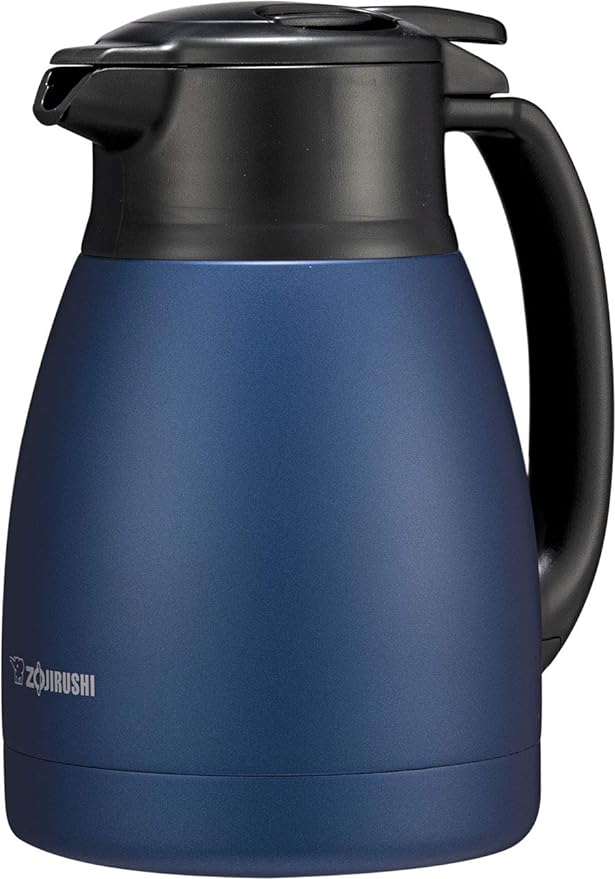 Zojirushi - 1 L Navy Blue Stainless Steel Vacuum Carafe - SH-HC10AD
