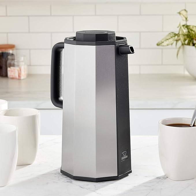 Zojirushi - 1 L Silver Glass Vacuum Carafe - AH-EAE10SA