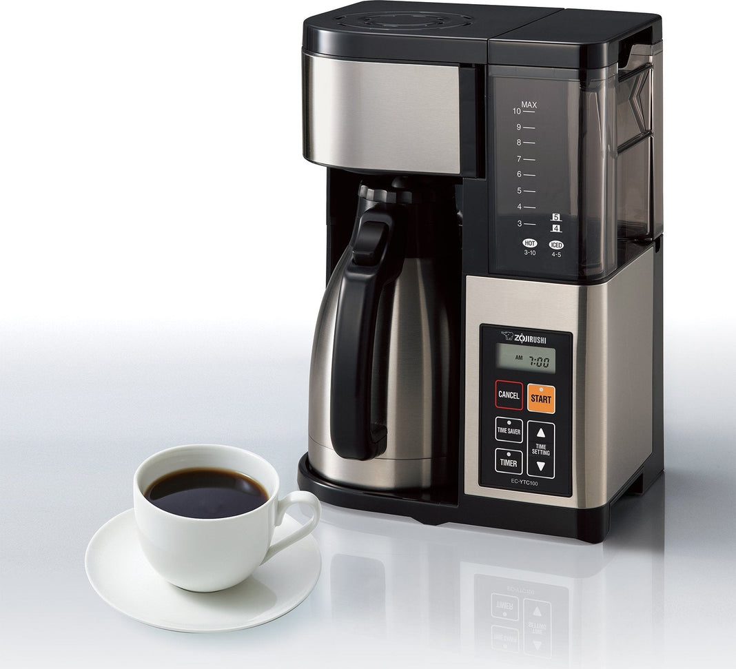 Zojirushi - 10 Cup Fresh Brew Plus Thermal Coffee Maker - EC-YTC100XB
