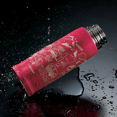 Zojirushi - 1.03 L Red Stainless Steel Bottle - SJ-JS10RA