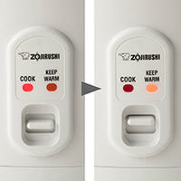 Zojirushi - 1.8 L Automatic Grey Rice Cooker & Warmer - NS-RPC18HM