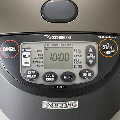 Zojirushi - 1.8 L Umami® Micom Rice Cooker & Warmer - NL-GAC18BM