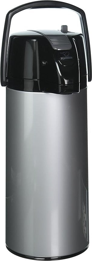 Zojirushi - 2.2 L Silver Premier Air Pot® Beverage Dispenser - AASB-22BSV