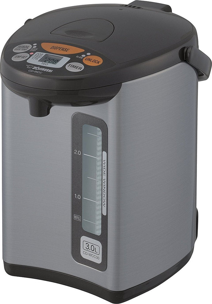 Zojirushi - 3 L Micom Water Boiler & Warmer (101 Oz) - CD-WCC30TS