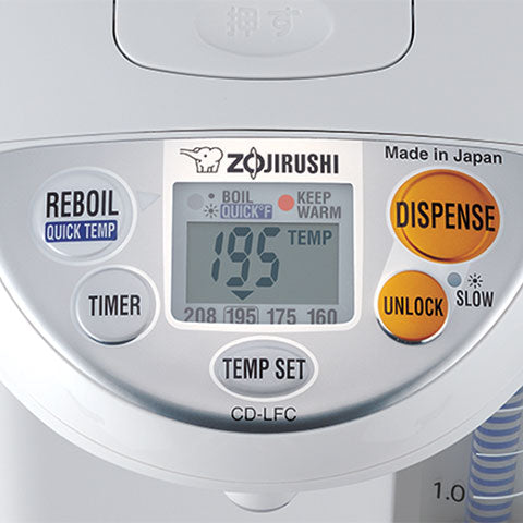 Zojirushi - 3 L Panorama Window® Micom Water Boiler & Warmer - CD-LFC30WA