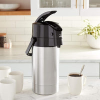 Zojirushi - 3.8 L Air Pot® Stainless Steel Beverage Dispenser - SR-AG38XA