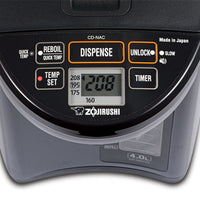 Zojirushi - 4 L Micom Water Boiler & Warmer - CD-NAC40BM