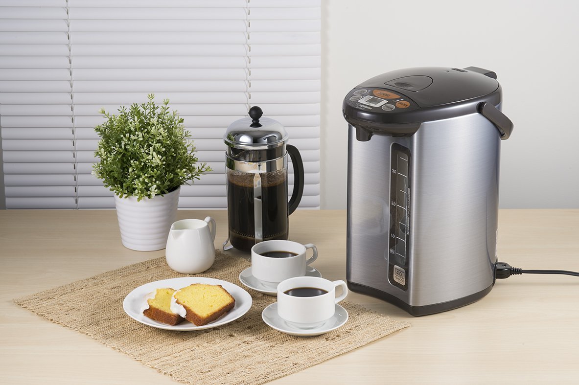 Zojirushi - 4 L Micom Water Boiler & Warmer - CD-WCC40TS