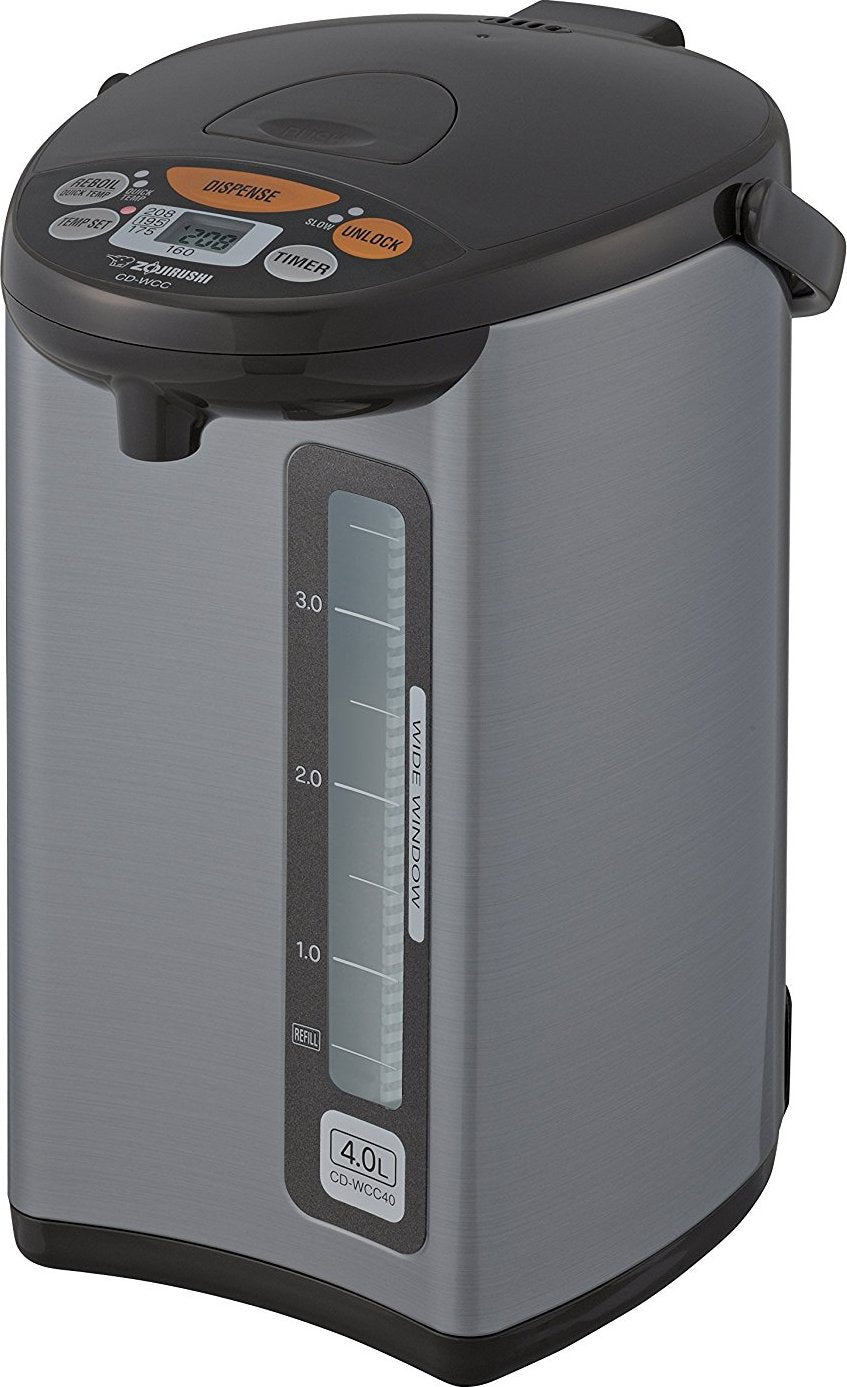 Zojirushi - 4 L Micom Water Boiler & Warmer - CD-WCC40TS