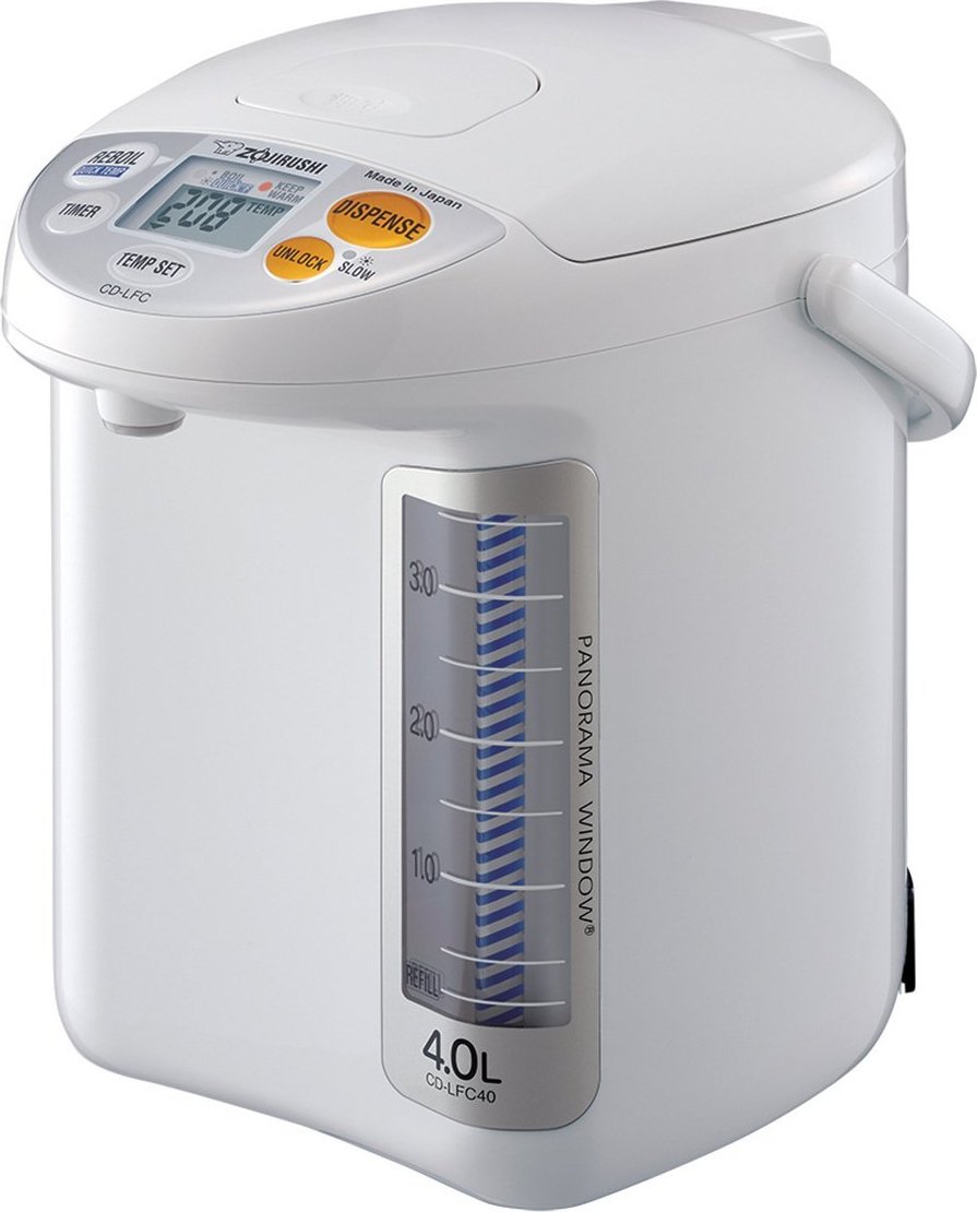 Zojirushi - 4 L Panorama Window Micom Water Boiler & Warmer (135 Oz) - CD-LFC40WA