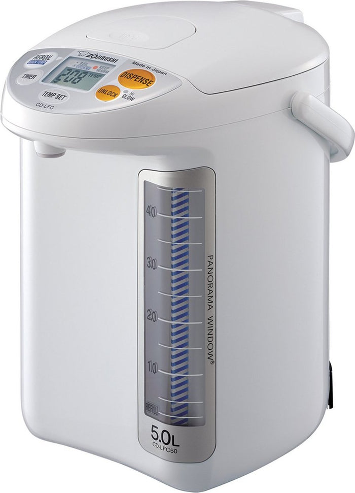 Zojirushi - 5 L Panorama Window Micom Water Boiler & Warmer (169 Oz) - CD-LFC50WA