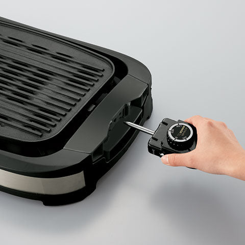 Zojirushi - Black Stainless Steel Indoor Electric Grill (1500 Watt) - EB-DLC10