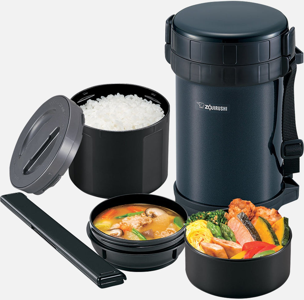 Zojirushi - Classic Navy Stainless Lunch Jar - SL-XE20DA