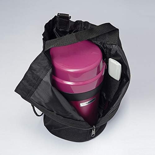 Zojirushi - Mr. Bento® Plum Stainless Lunch Jar With 4 Microwaveable Inner Bowls - SL-JBE14VZ