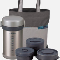 Zojirushi - Ms. Bento® Stainless Lunch Jar - SL-NCE09ST