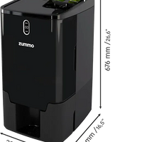 Zummo - VIVA 120V Midnight Black Commercial Juicer, 10 Fruits/Minute - Z25‐BL