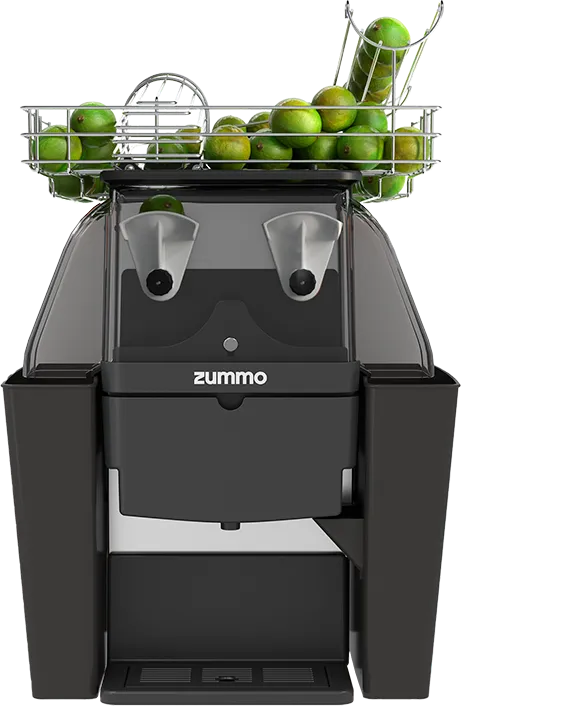Zummo - Z06 Nature 240V Graphite Black Commercial Juicer, 10 Fruits/Minute - Z06-N