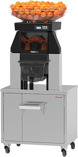 Zummo - Z40 Nature Adapt 120V Commercial Juicer with Service Cabinet, 40 Fruits/Minute - CS40‐N80