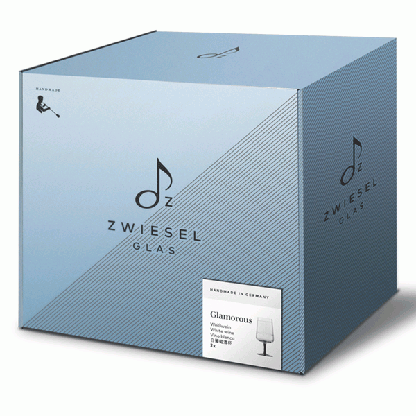 Zwiesel Glas - 10.9oz Glamorous Riesling Glasses, Pack of 2 - 0085.121607 - DISCONTINUED