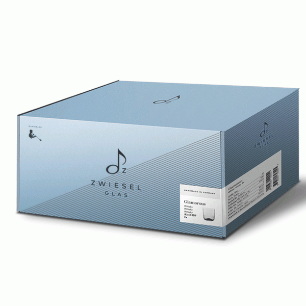 Zwiesel Glas - 11.1oz Glamorous Whiskey Glasses, Pack of 2 - 0085.121610 - DISCONTINUED