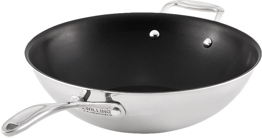 Zwilling - 12" Vistaclad Stainless Steel Non-Stick Wok - 65029-830