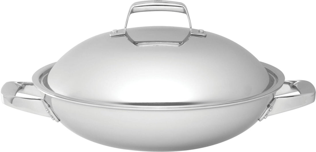 Zwilling - 13" TruClad Stainless Steel Wok with Lid - 40168-320