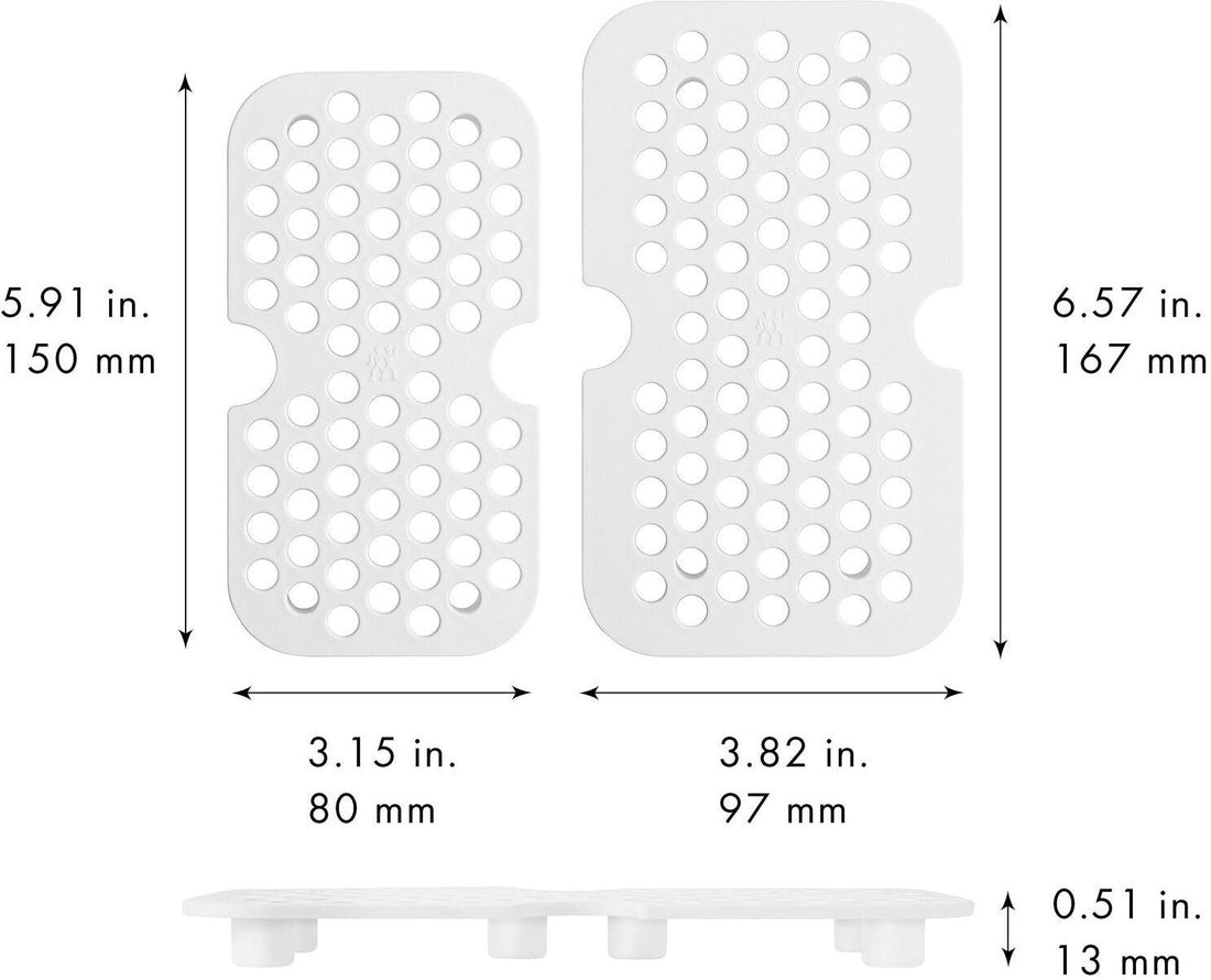 Zwilling - 2 Pc, Medium/Large Drip Tray Set, Drip Tray For Glass Boxes - 1021456