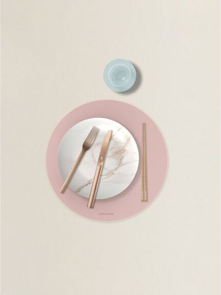 Zwilling - 24 PC PVD coated rose gold Flatware Set - 07125-424