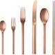 Zwilling - 24 PC PVD coated rose gold Flatware Set - 07125-424