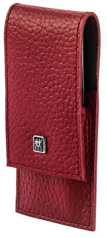 Zwilling - 3 PC Red Leather Pocket Case - 1021389