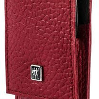 Zwilling - 3 PC Red Leather Pocket Case - 1021389