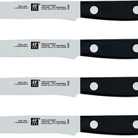Zwilling - 4 PC Twin Gourmet Black Steak Knife Set - 39123-000