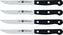 Zwilling - 4 PC Twin Gourmet Black Steak Knife Set - 39123-000